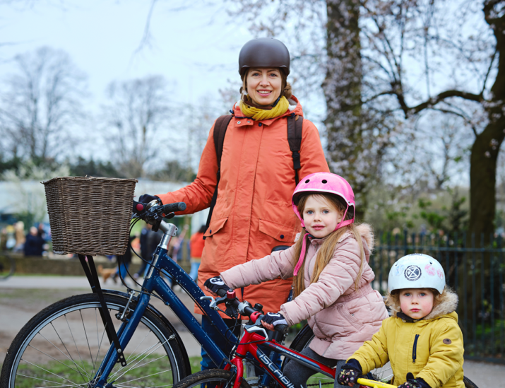 Weller family Bikeability Trust Cycle Training Families