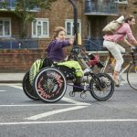 wheelchair attachment for bike