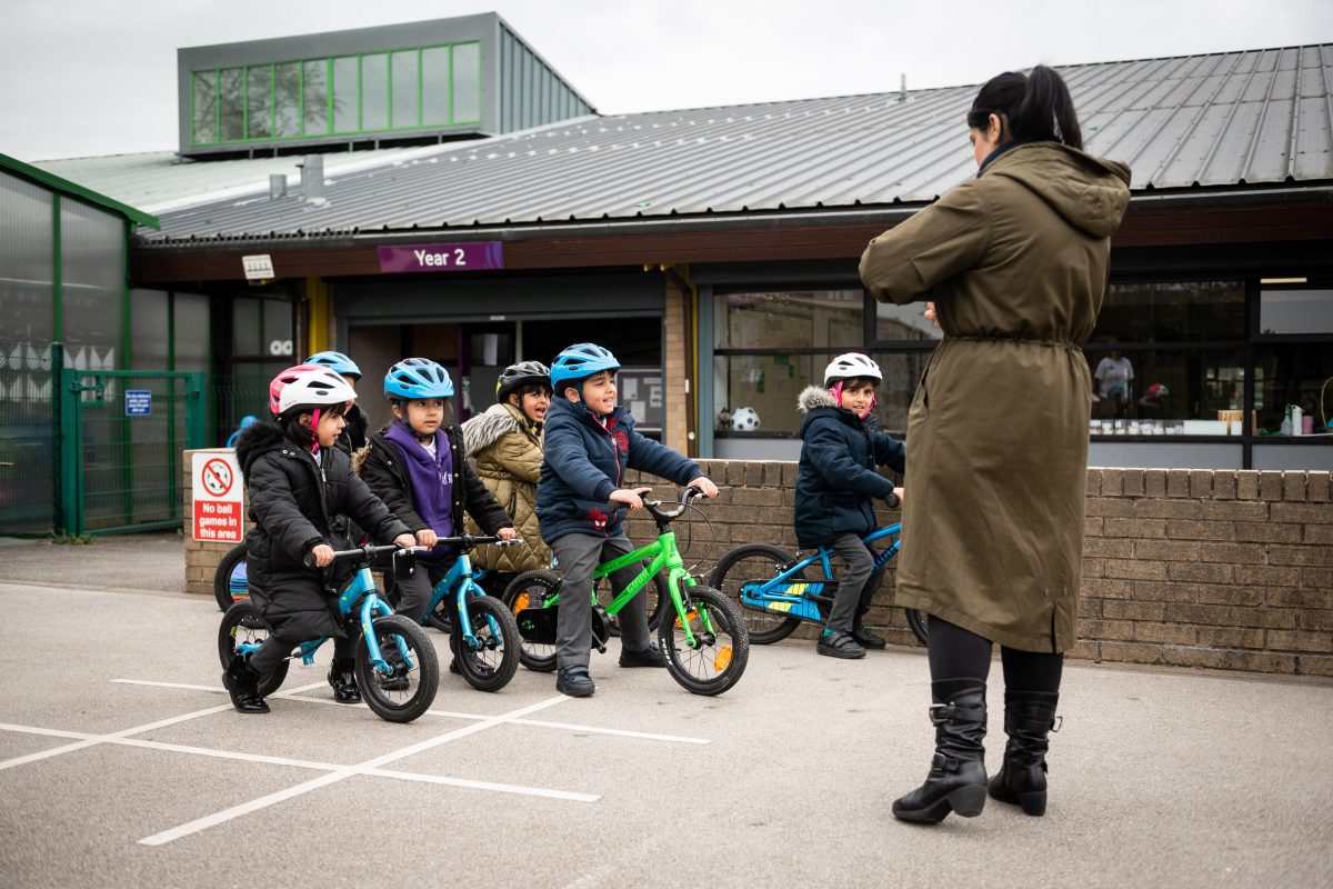 In school cycle training pilot: training teachers to grow Bikeability