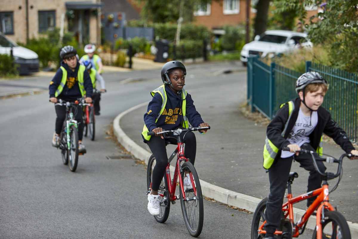 Record breaking year for Bikeability in England