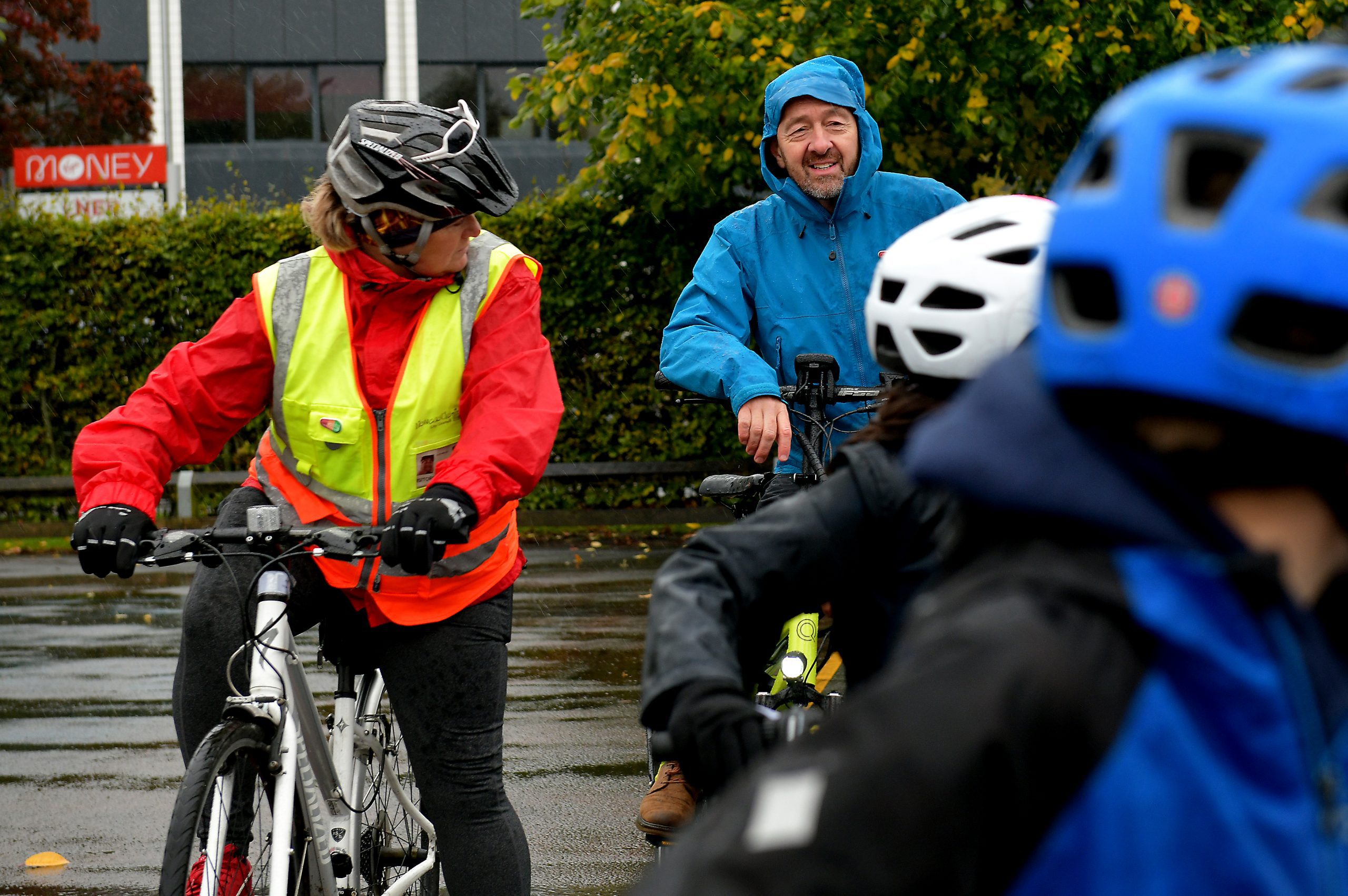 Chris Boardman takes part in Bikeability