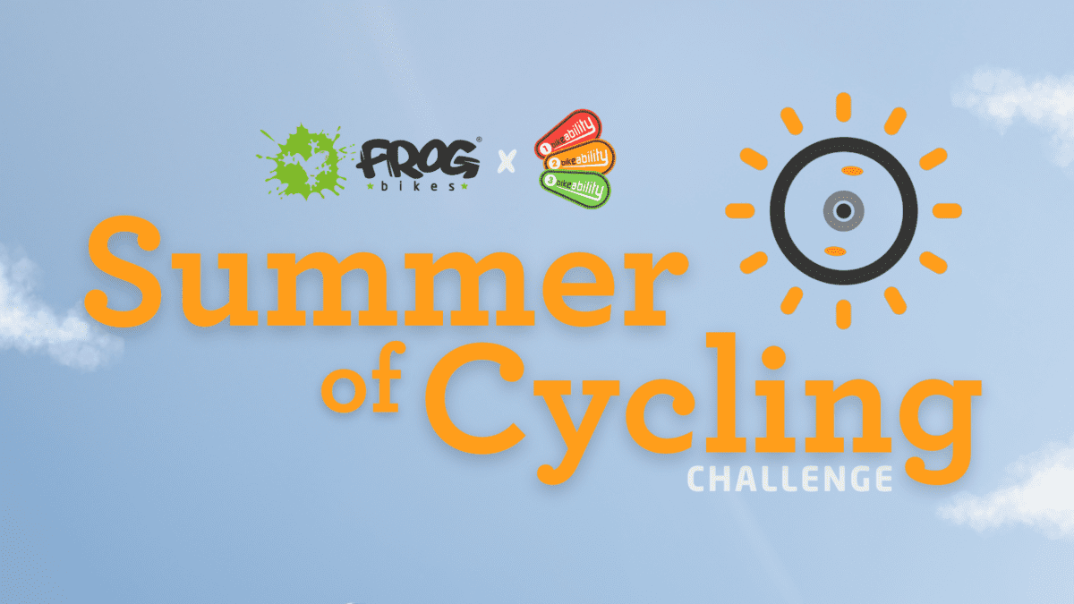 Bikeability & Frog Bikes’ Summer of Cycling Challenge 2025