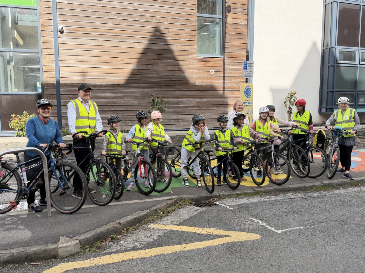 Our biggest Cycle to School Week yet!